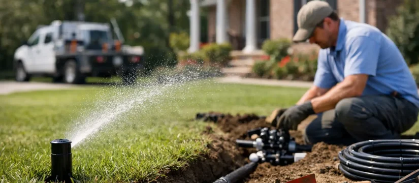 Sprinkler System Installation in Shreveport
