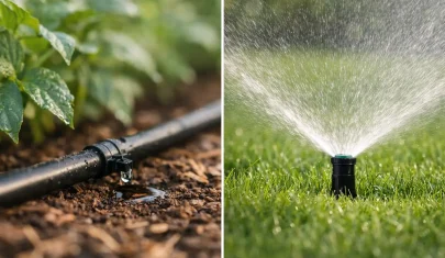 Drip Irrigation Versus Sprinklers: Which Fits?